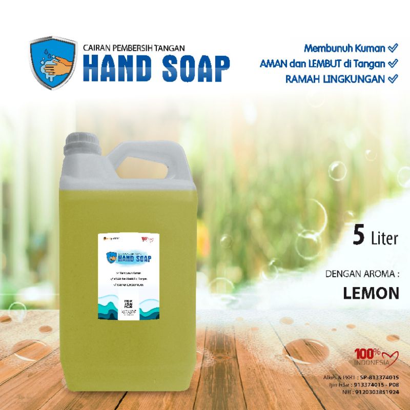 Handsoap aneka aroma jurigen 5 liter