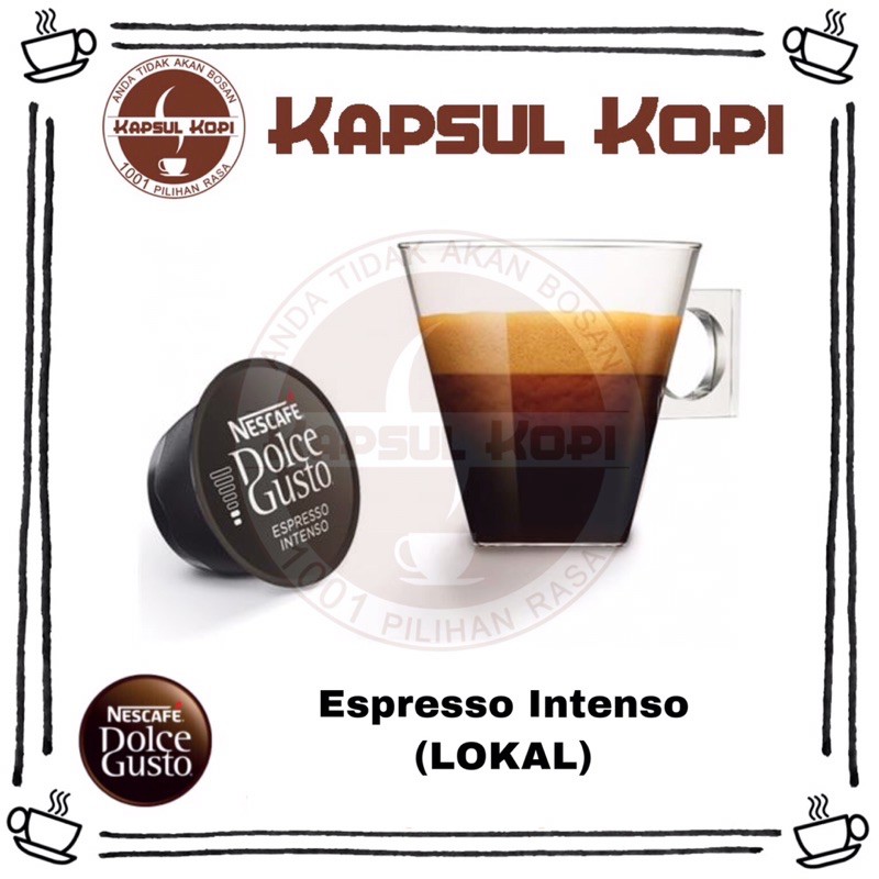 

KapsulKopi Nescafe Dolce Gusto Ecer Espresso Intenso