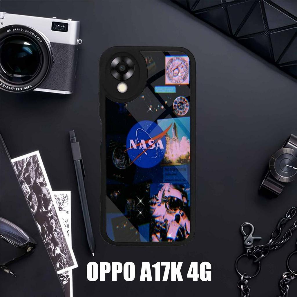 Case OPPO A17K TERBARU [NASA DAY] Softcase OPPO A17K GLOSSY 2D TERBARU - Casing OPPO A17K 2023 - Cas