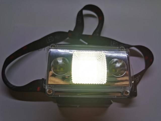 Senter Kepala LL-6653 / Headlight 50 Watt COB + Sorot