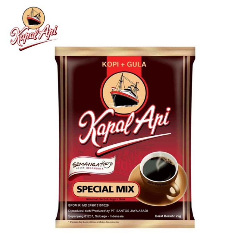 Kopi Kapal Api Special Mix 24gr x 10