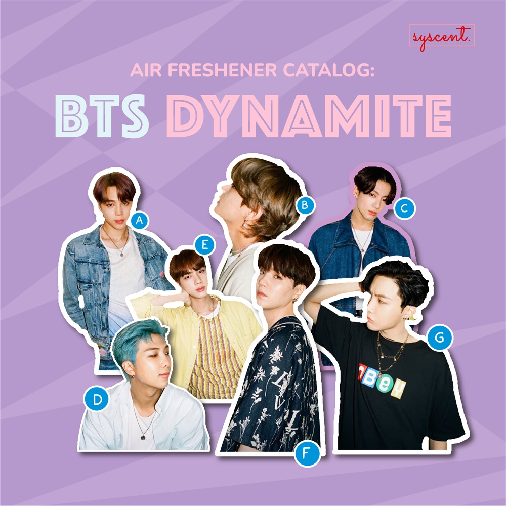 SYSCENT Air Freshener ARMY DYNAMITE | Parfum Mobil / Pewangi Ruangan / Pewangi Mobil / Pengharum Mobil |