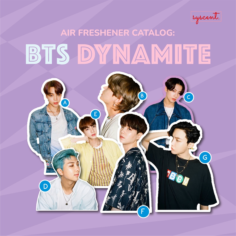 SYSCENT Air Freshener ARMY DYNAMITE (PARFUM MOBIL / PARFUM RUANGAN)