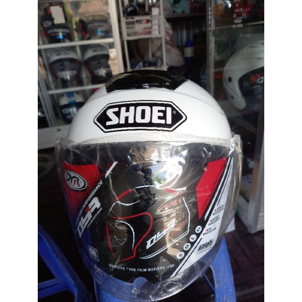 helm DYR mirip kyoto free stiker SHOEI