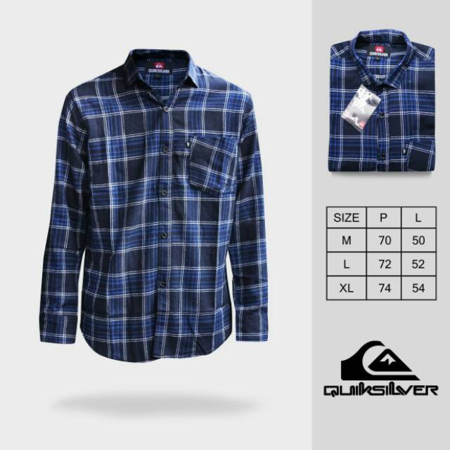Kemeja flanel QUICKSILVER