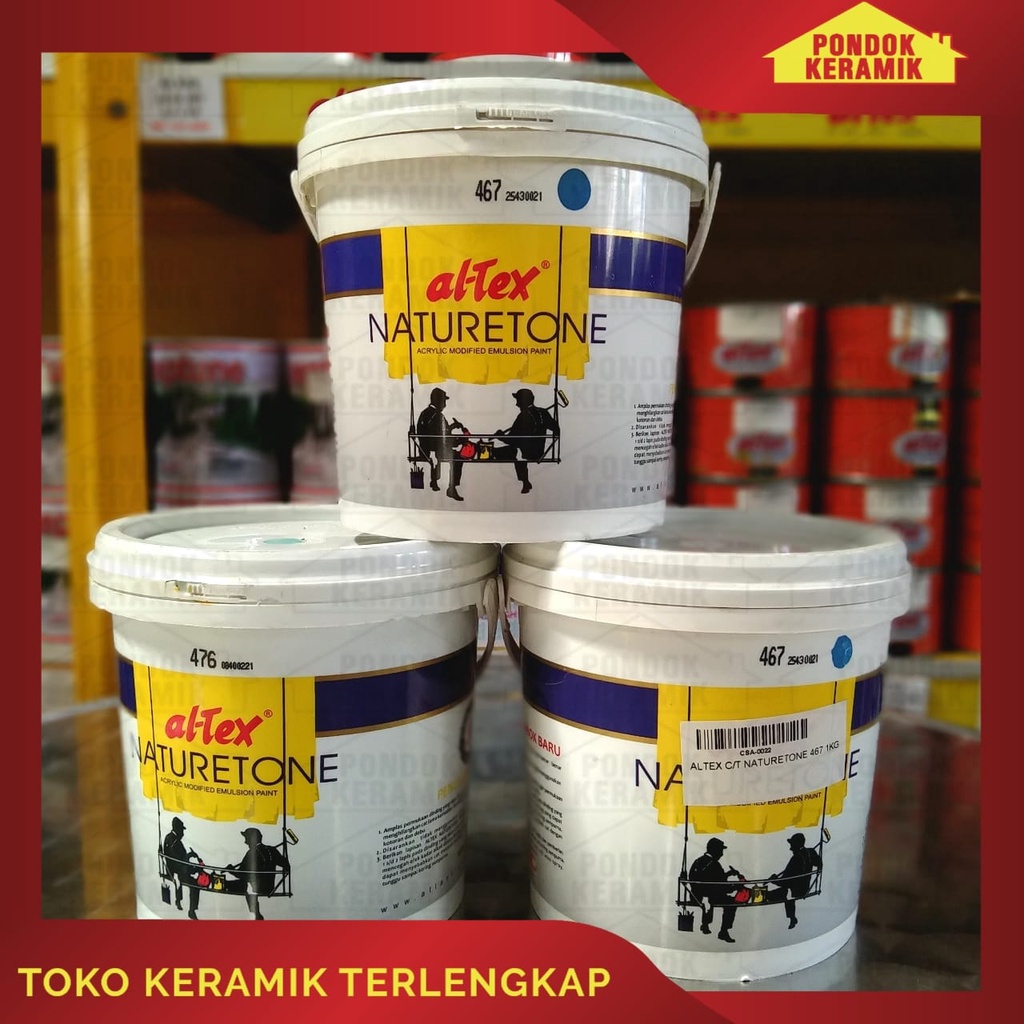CAT TEMBOK EXTERIOR DAN INTERIOR ALTEX NATURETONE 5 KG