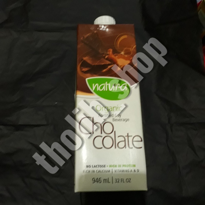 

natura organic soya milk chocolate 946 ml