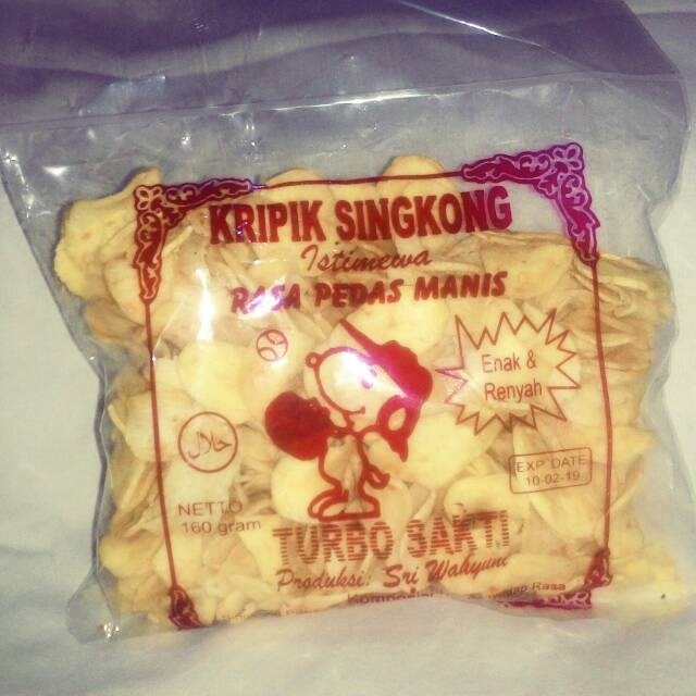 

Keripik kripik singkong turbo madura murah