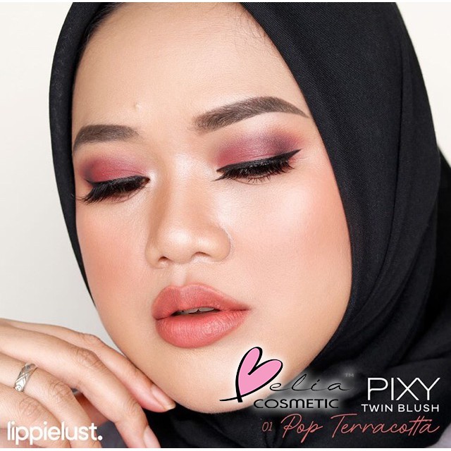 ❤ BELIA ❤  PIXY Twin Blush 2 in 1 ( lip &amp; blusher pixy )