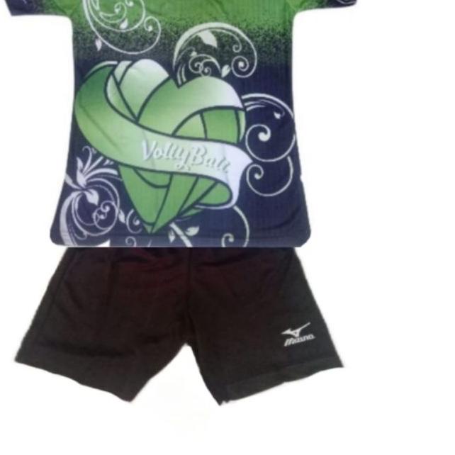 ➼ Setelan Baju Voli Cewek Voli Wanita Full Printing SC33 ✤