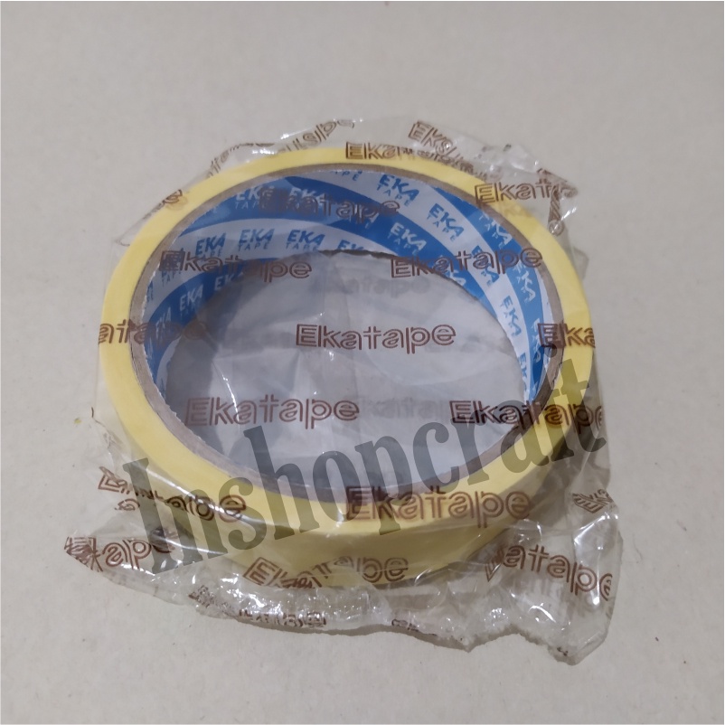 

Solasi Kertas Masking Tape 48 Mm Ekatape 21 Meter [INSHOP]