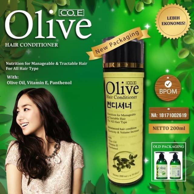 OLIVE HAIR CONDITIONER KOREA BPOM ORIGINAL