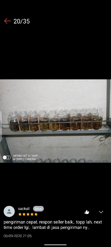 Toples Plastik Kotak 340ml - Toples Sambal/bumbu/selai/kue/parsel/coklat