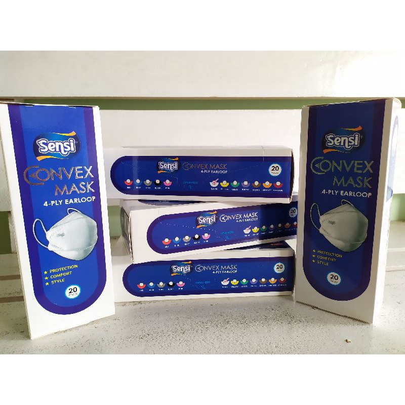 Masker KF95 sensi convex Mask isi 20pcs