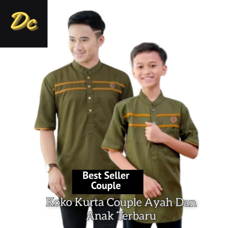 Baju Couple Koko Kurta Ayah Dan Anak Terbaru // Baju Couple Ayah Dan Anak Muslim // Fashion Muslim A