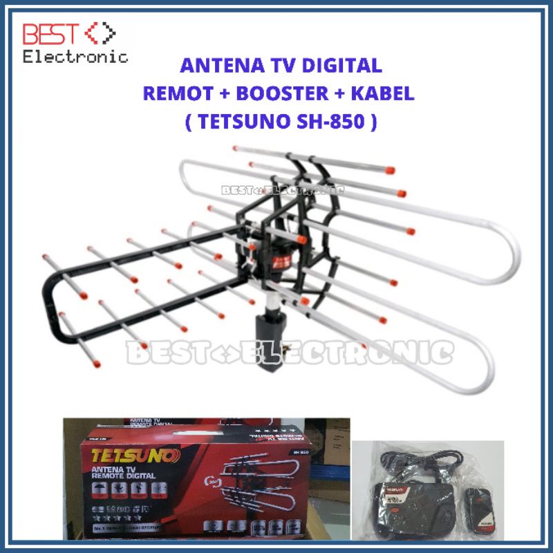 Antena Remot TETSUNO SH 850 Outdoor / Antena TV Remote Digital 850