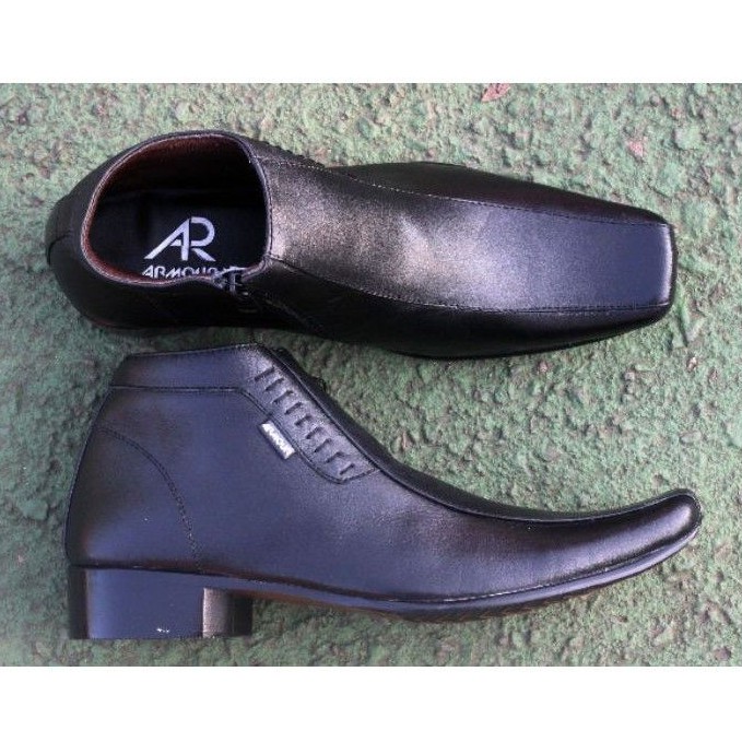 SEPATU PANTOFEL TINGGI ZIPPER RESLETING