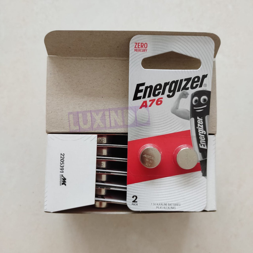 Baterai/Battery/Batere  Energizer LR44/A76 Promoo