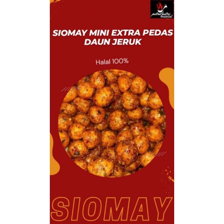 

siomay mini extra pedas daun jeruk