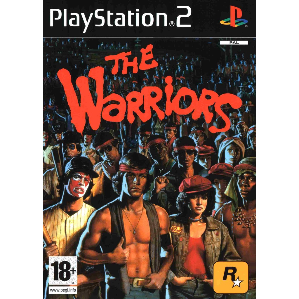 Kaset CD DVD Game PS2 The Warriors DVD Burning Baru + Cangkang DVD