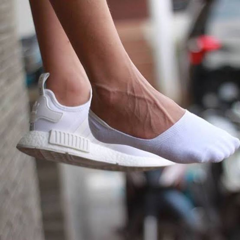 MN Kaos Kaki Balet Pendek Dibawah Semata Kaki Wanita Pria INVISIBLE Hidden SOCK-5