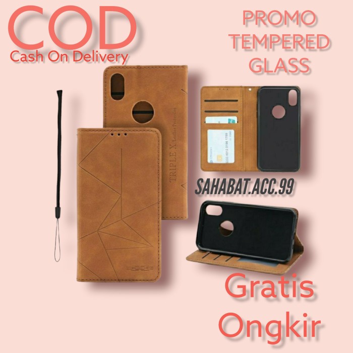 flip magnet Samsung A32 5G / flip cover Samsung A32 5G - Hitam