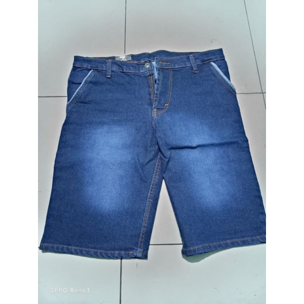 CELANA PENDEK COWOK PREMIUM LEVIS JEANS JUMBO WARNA HITAM BIRU DONGKER CELANA SANTAI DISTRO