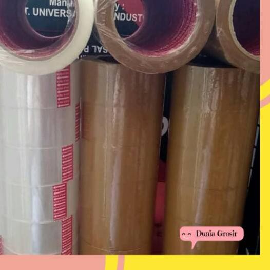 

Best Seller!! (ruf-713) ISOLASI LAKBAN OPP BESAR 90 YARD BENING COKLAT GOLDPACK PACKING TAPE bukan d