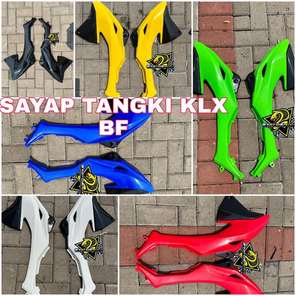 SAYAP TANGKI KLX BF/COVER TANGKI KLX BF/COVER TANGKI KLX BF150/COVER TANGKI DTRACKER