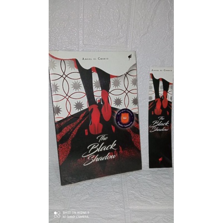 Preloved ORIGINAL Novel Fantasi The Black Shadow Fantasy by Angel El Cherid Bekas Penerbit Fantasiou