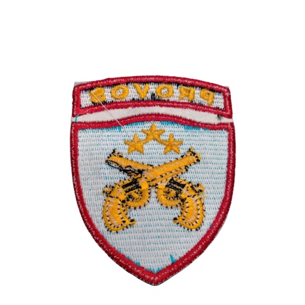 Brevet Provos Polri Bordir Timbul