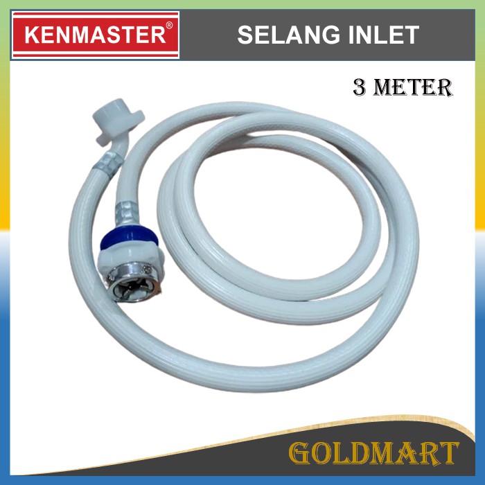 Selang Mesin Cuci 3m - Kenmaster Selang Inlet - Washing Machine Inlet