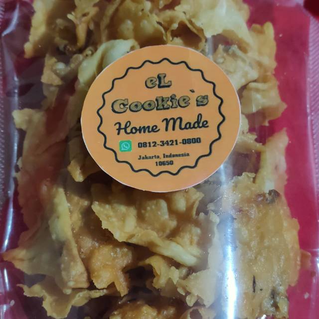 

Keripik Bawang / Keripik Aceh / Keripik Gimbal 125gr