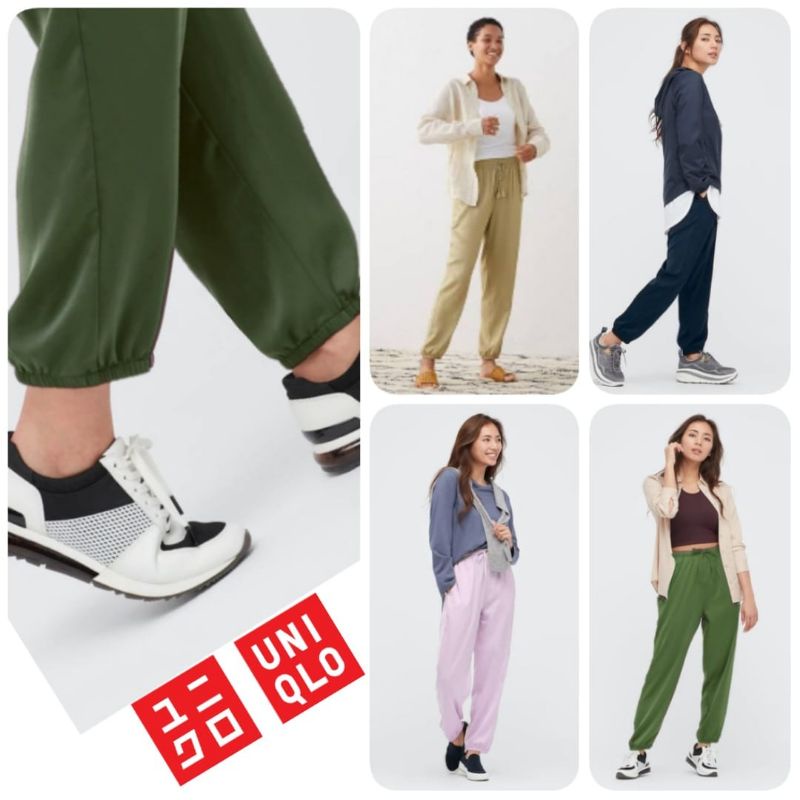 Celana Jogger UNIQLO Viscose wanita