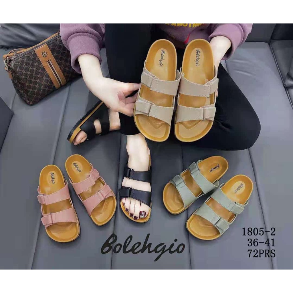 Sandal Slop Wanita Ban-2 Gesper - Balance  1301-1 &amp; 2187-1 LDG / Sandal Selop Wanita Impor