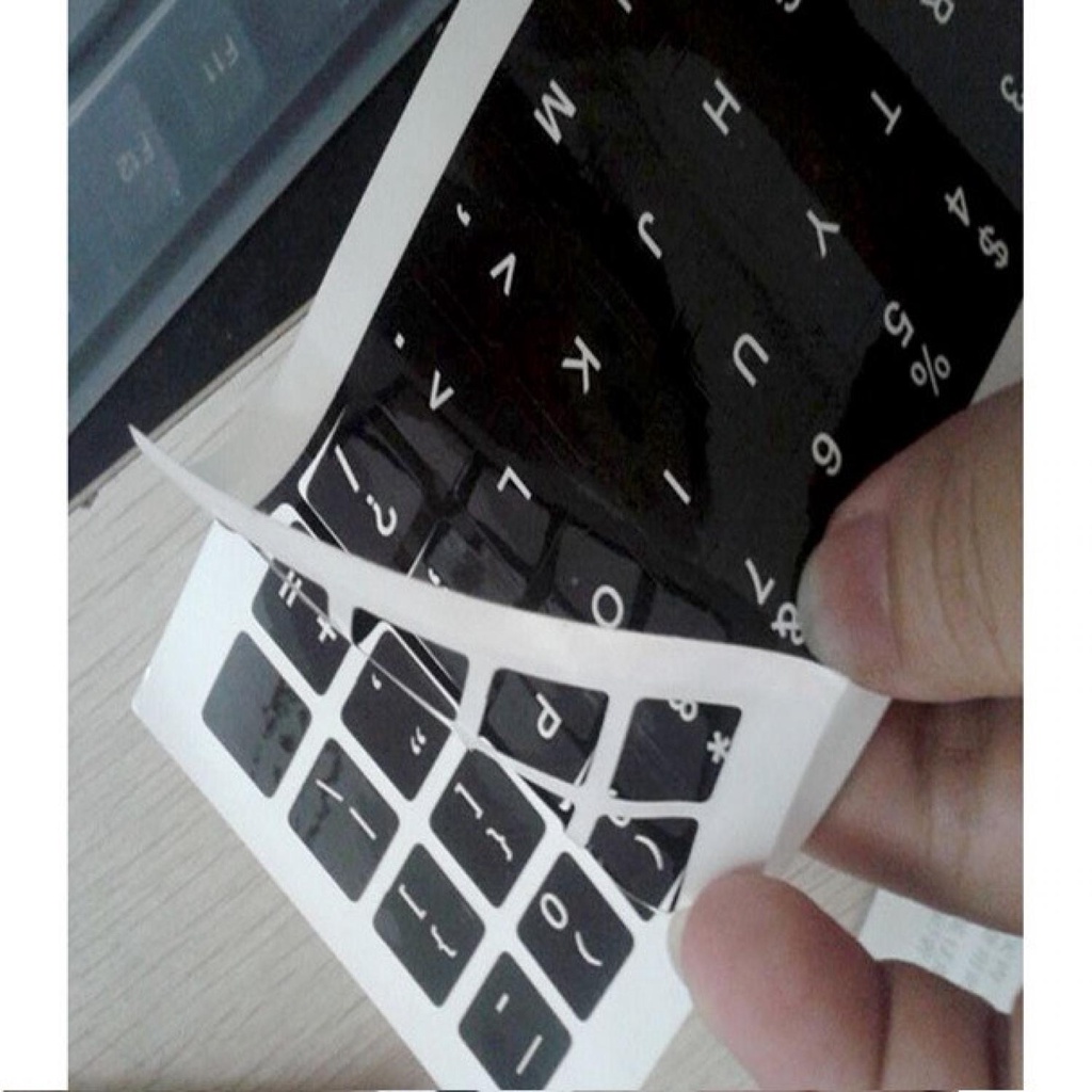 TG-BA English Layout Sticker for Keyboard / Stiker Keyboard