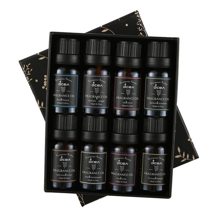 ESSENTIAL OIL MINYAK AROMATHERAPY DIFFUSERS DCEA MIX 2 AROMA in 1 BOTTLE 8 IN 1 10ML AROMATERAPI