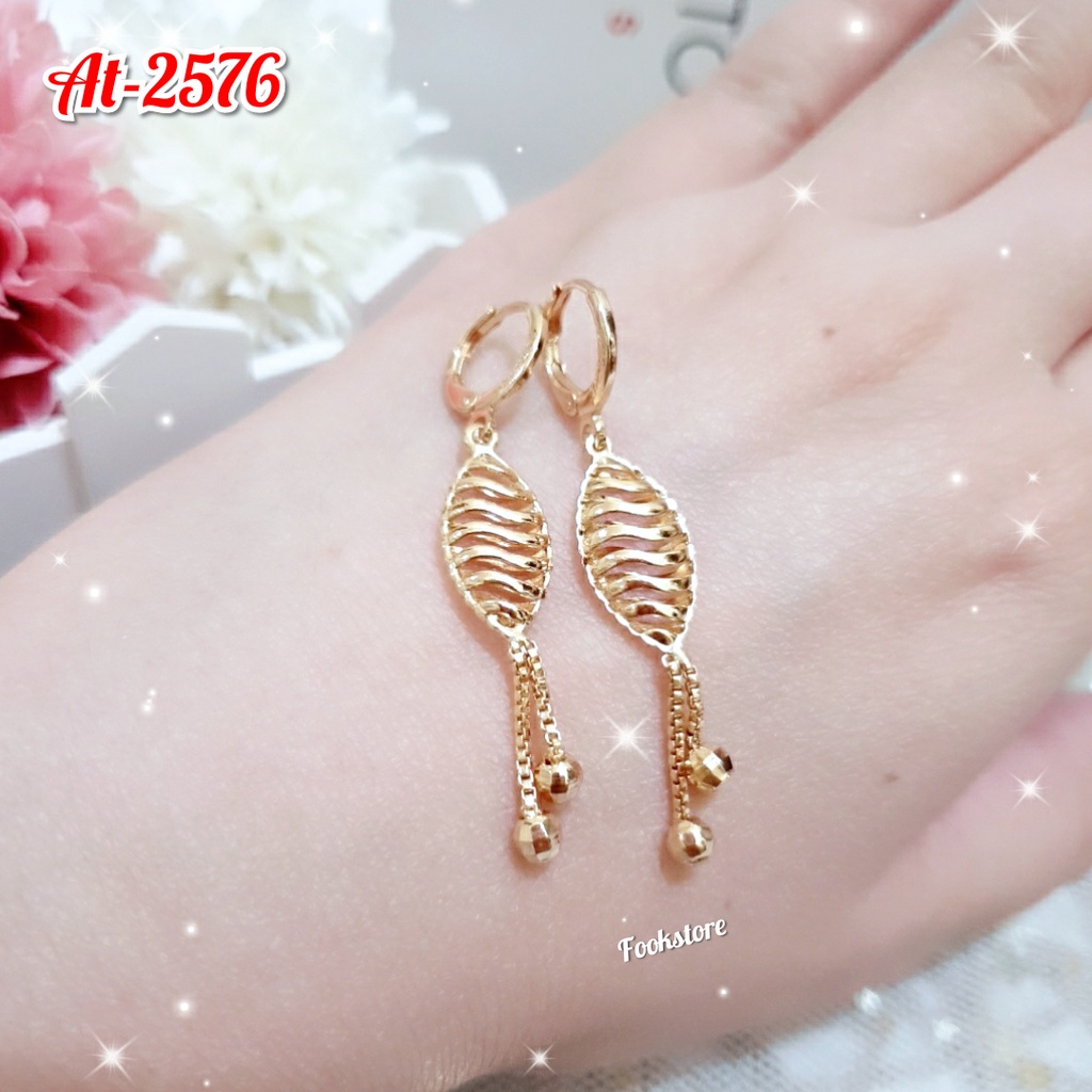 COD ANTING JURAI WANITA XUPING MODEL ANTING DUBAI/ANTI ALERGI