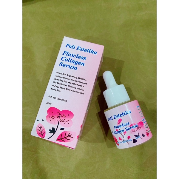 Serum Flawless collagen poli estetika by dr. Ramanathan