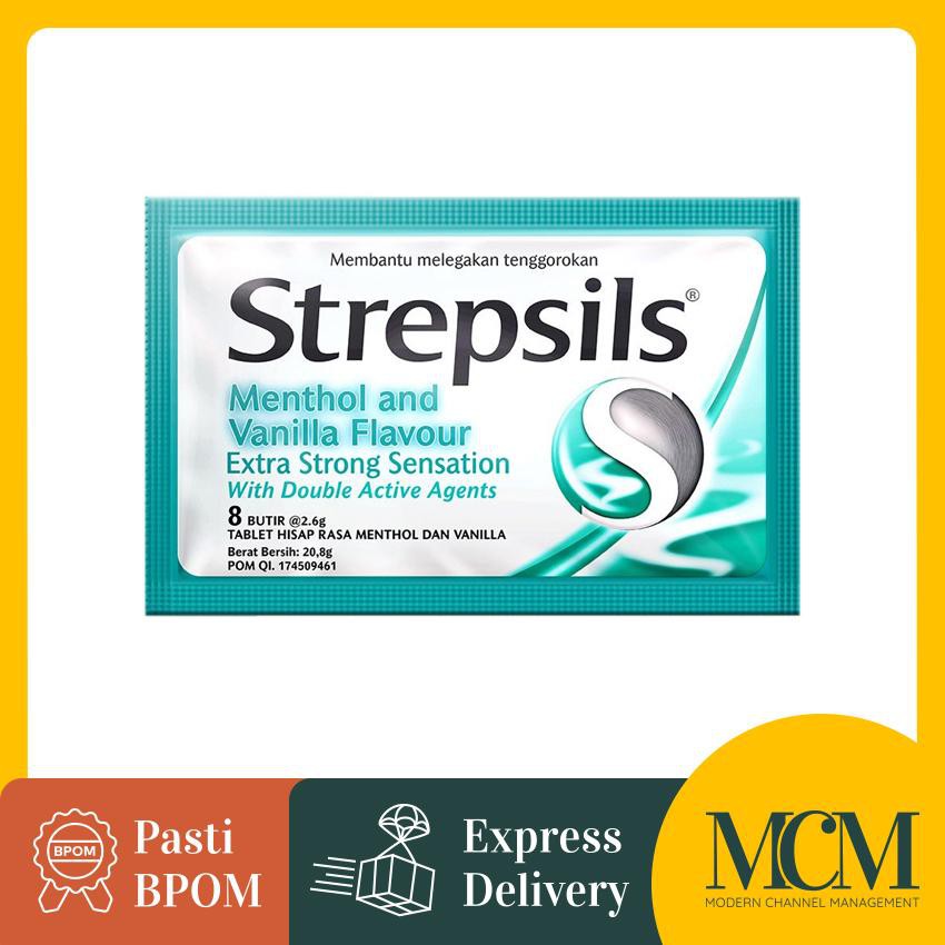 

Strepsils Permen Pelega Tenggorokan Extra Strong - 8 Butir