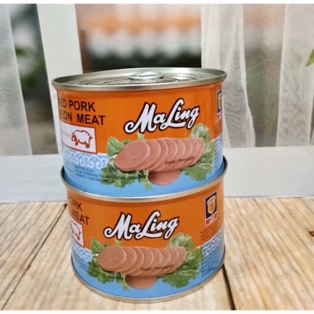 

MALING Ham Babi TTS kalengan non halal