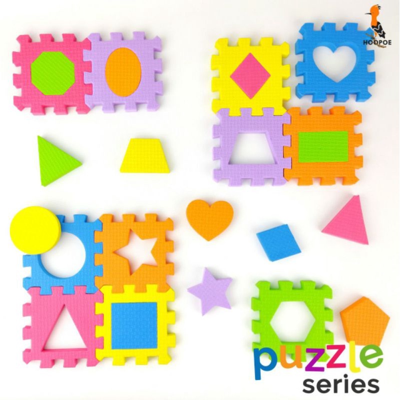 Puzzle Shape / Puzzle 123 / Puzzle Angka / Puzzle Hijaiyah