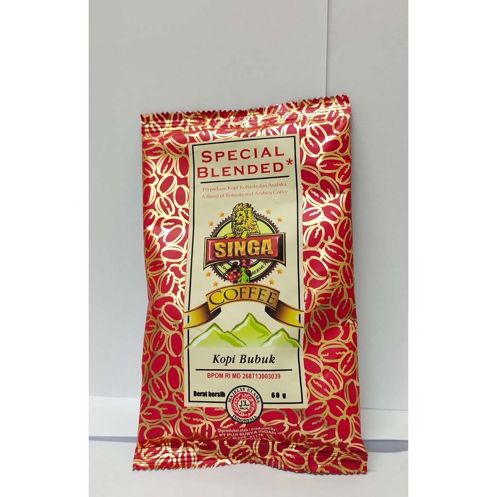 

Kopi Singa - Kopi Bubuk Special Blended 60gr