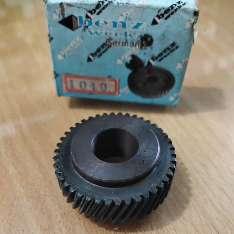 Helical Gear ⚙️ 1040 • BENZ • GERMAN QUALITY ☑️ Gir / Gigi Nanas / Nenas Mesin Electric ⚡ Mitter / M