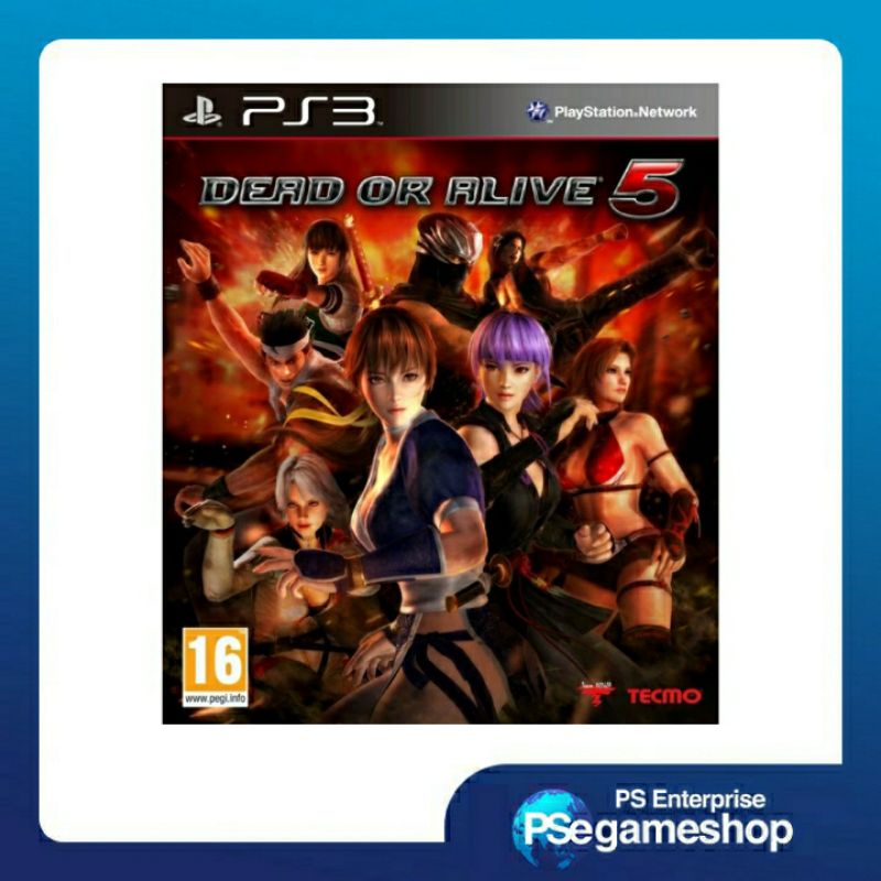 Ps3 Dead Or Alive 5 - Eng / R2 ( Eng / noseal ) Preloved