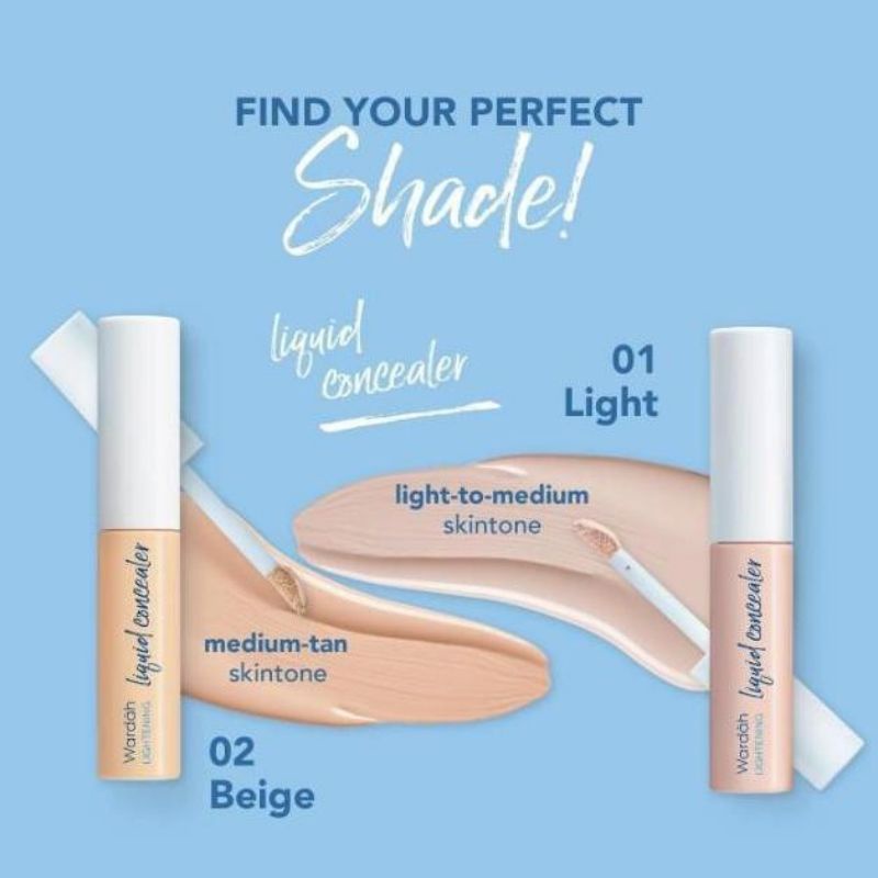 Wardah find you perfect concealer, concealer wardah