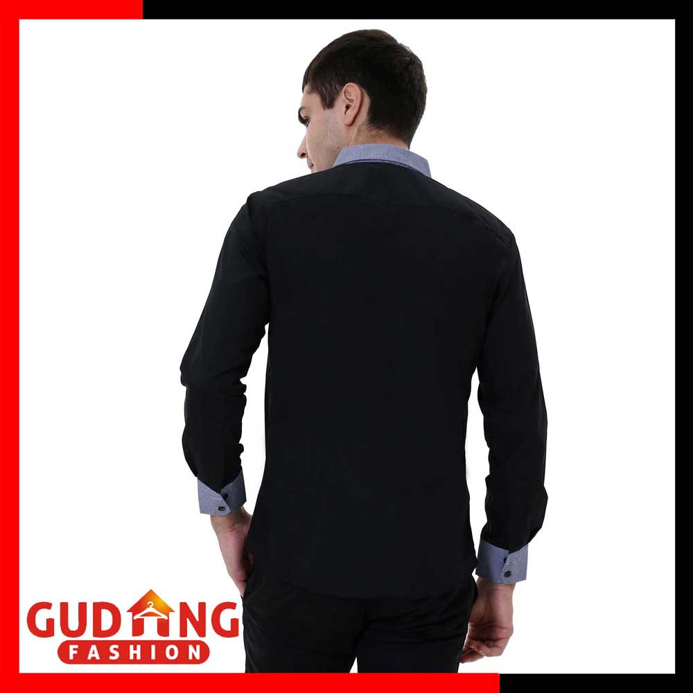 Kemeja Pria Slimfit Lengan Panjang Formal - LNG 1448