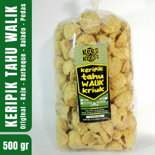 

KERIPIK / KERUPUK TAHU WALIK OCHI SNACK 500 gr – Renyah dan Gurih