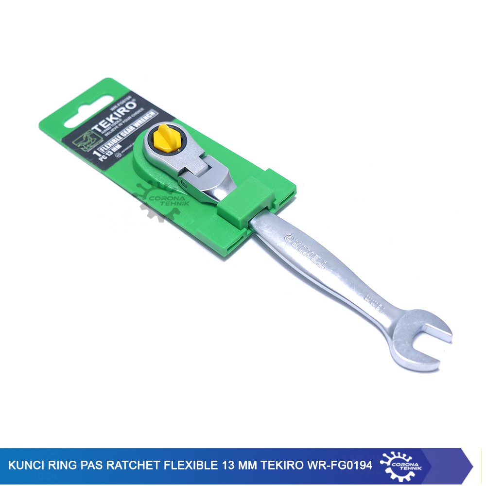 Tekiro  - Kunci Ring Pas Ratchet Flexible 13 mm WR-FG0194