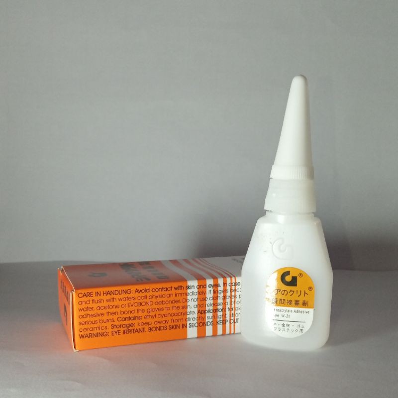 

Lem korea super kuat, (super glue)
